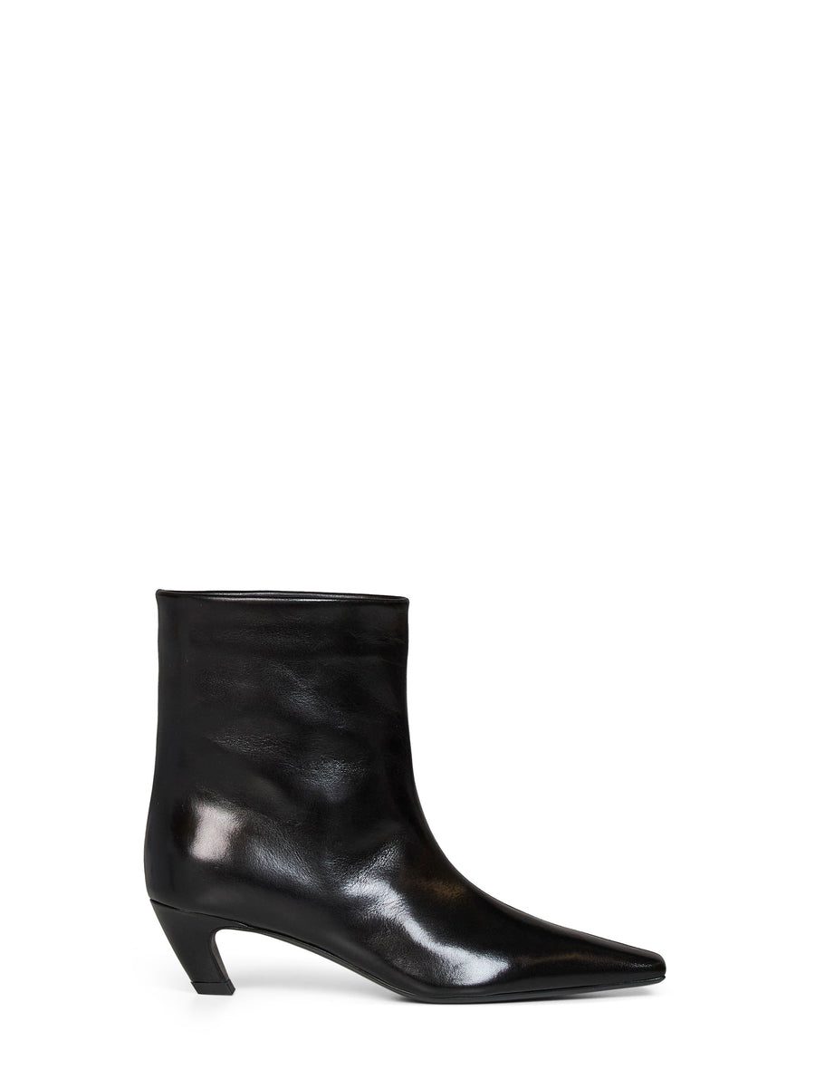 Ankle Boots Arizona Black Leather Synthetic Fibres