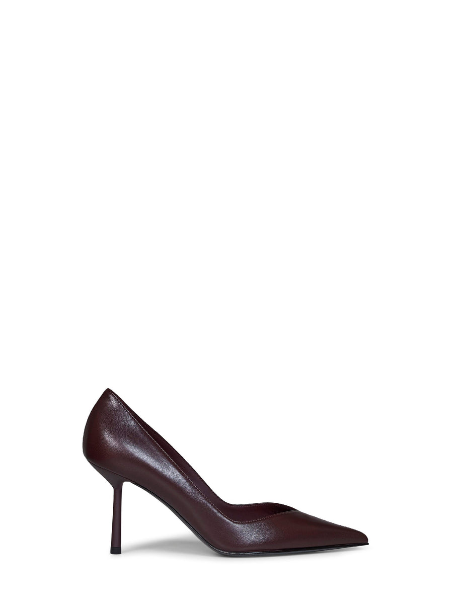 Pumps Vivienne Nappa Leather Burgundy Lambskin