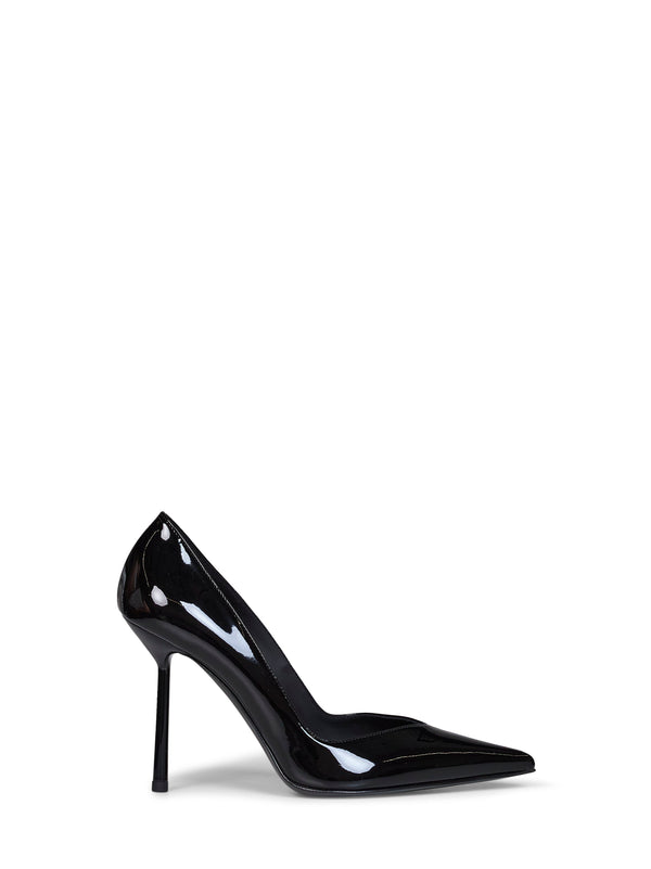 Pumps Vivienne Black Vinyl Polyurethane