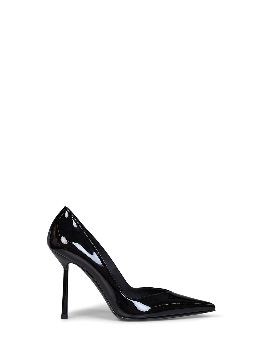 Pumps Vivienne Black Vinyl Polyurethane