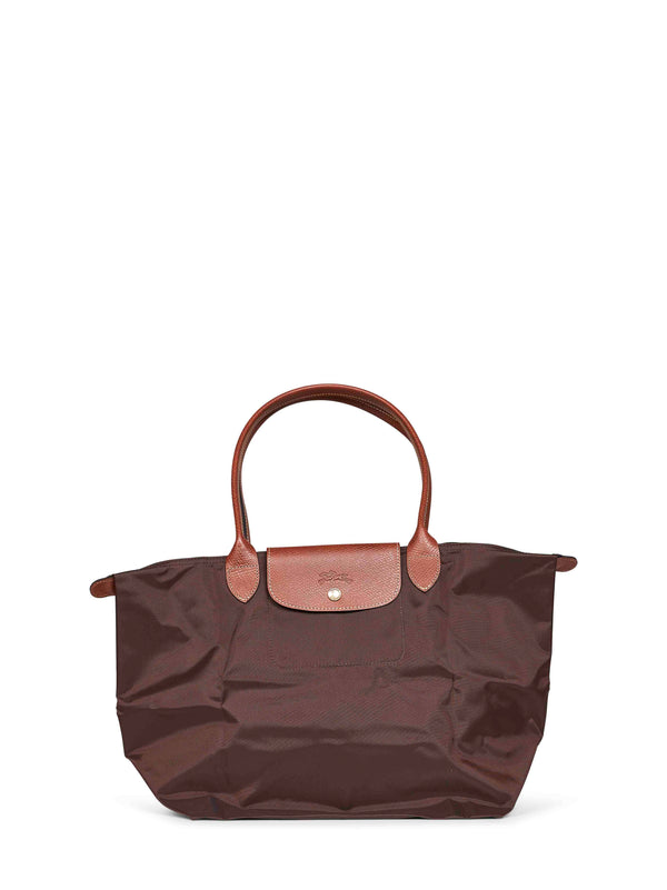 Shoulder Bag Le Pliage Original L Brown Polyamide