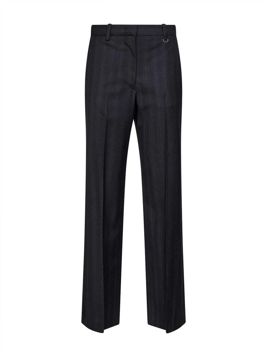 Trousers Noanda Dark Anthracite Grey Virgin Wool