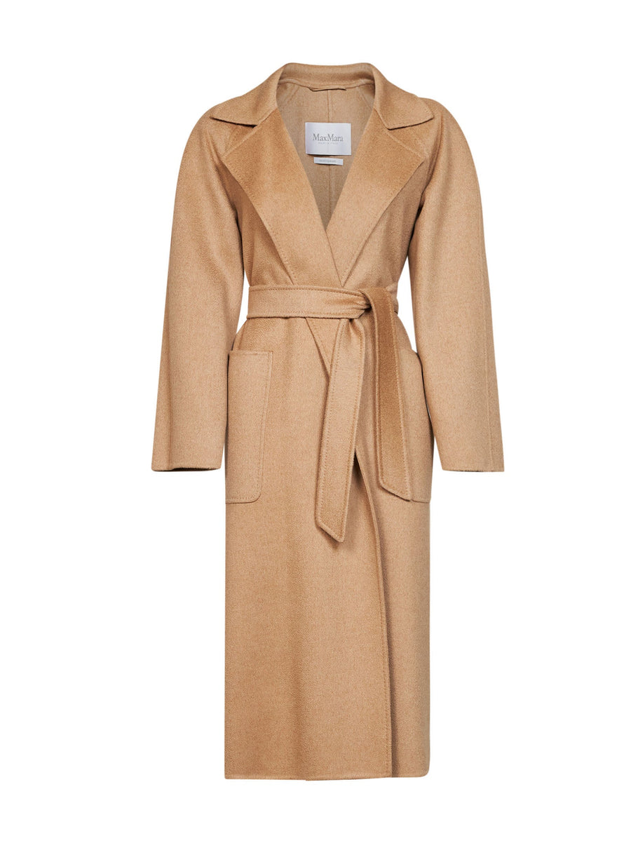Belted Coat Ready Icon Camel Camelwool