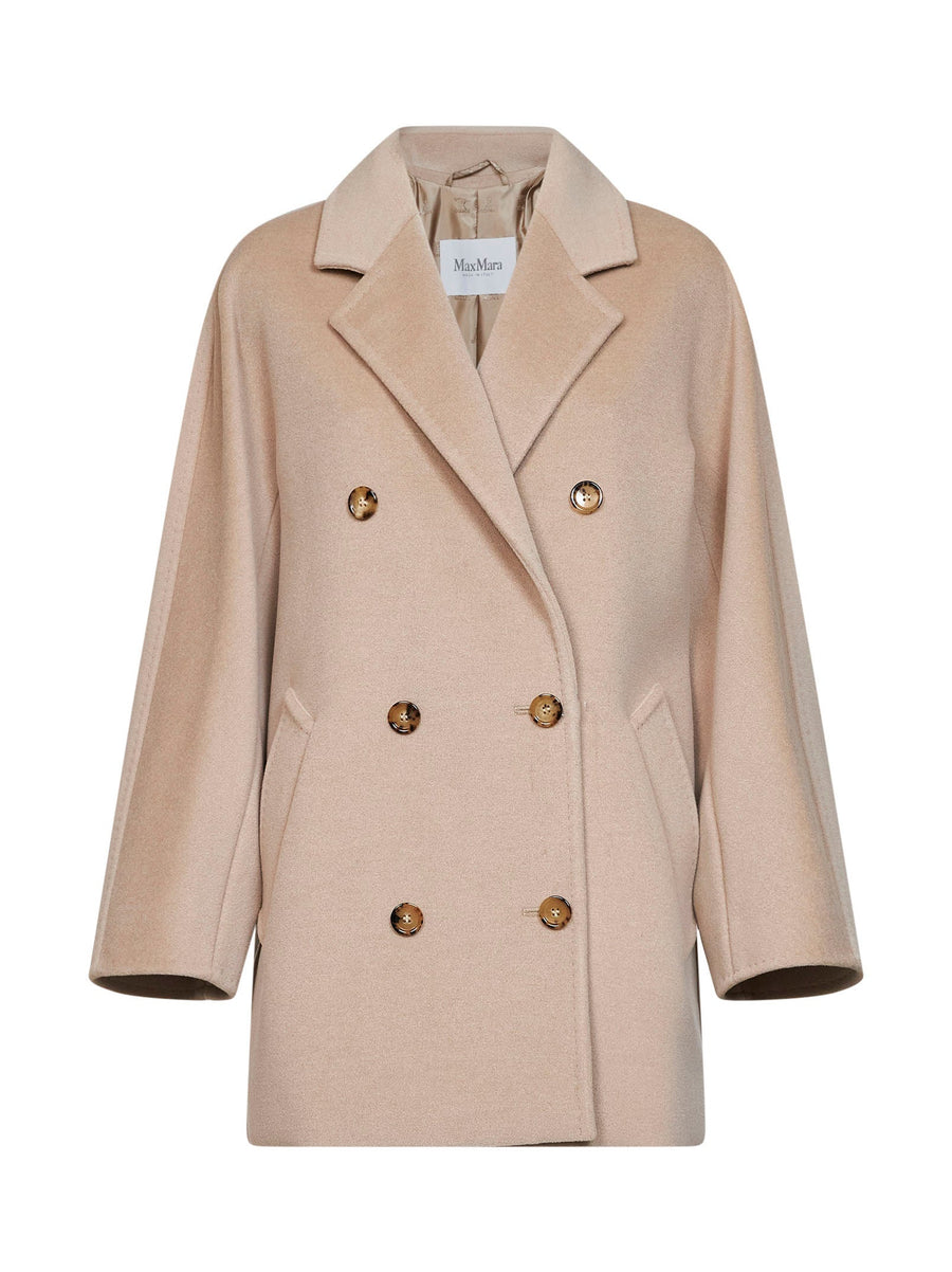 Icon Coat 101801 Rebus Beige Wool & Cashmere Virgin