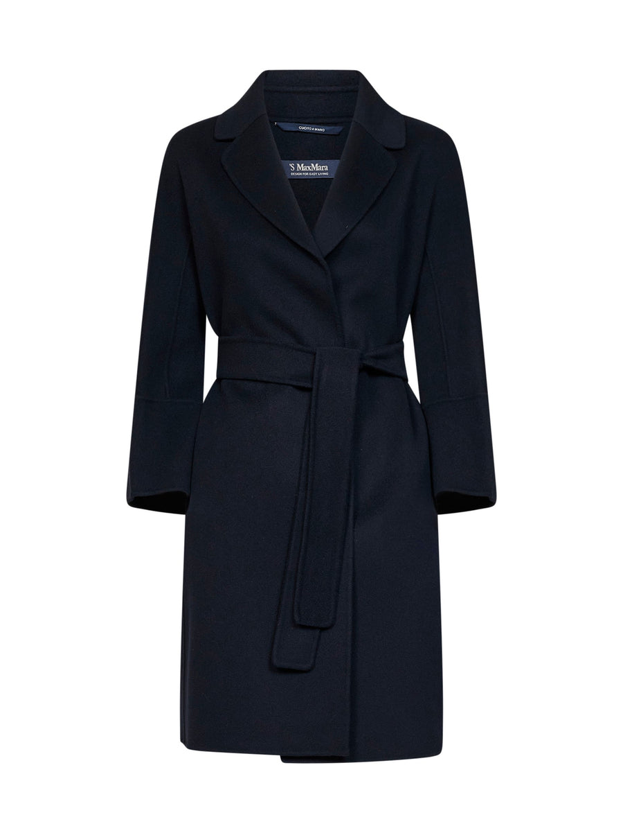 Coat Arona Blue Virgin Wool