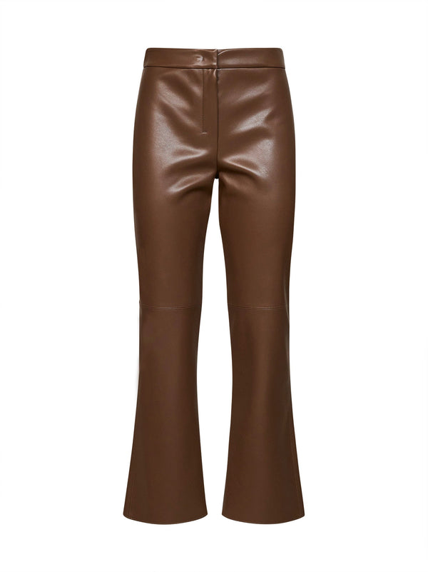 Trousers Smmsublime Mud Coated Brown Polyester