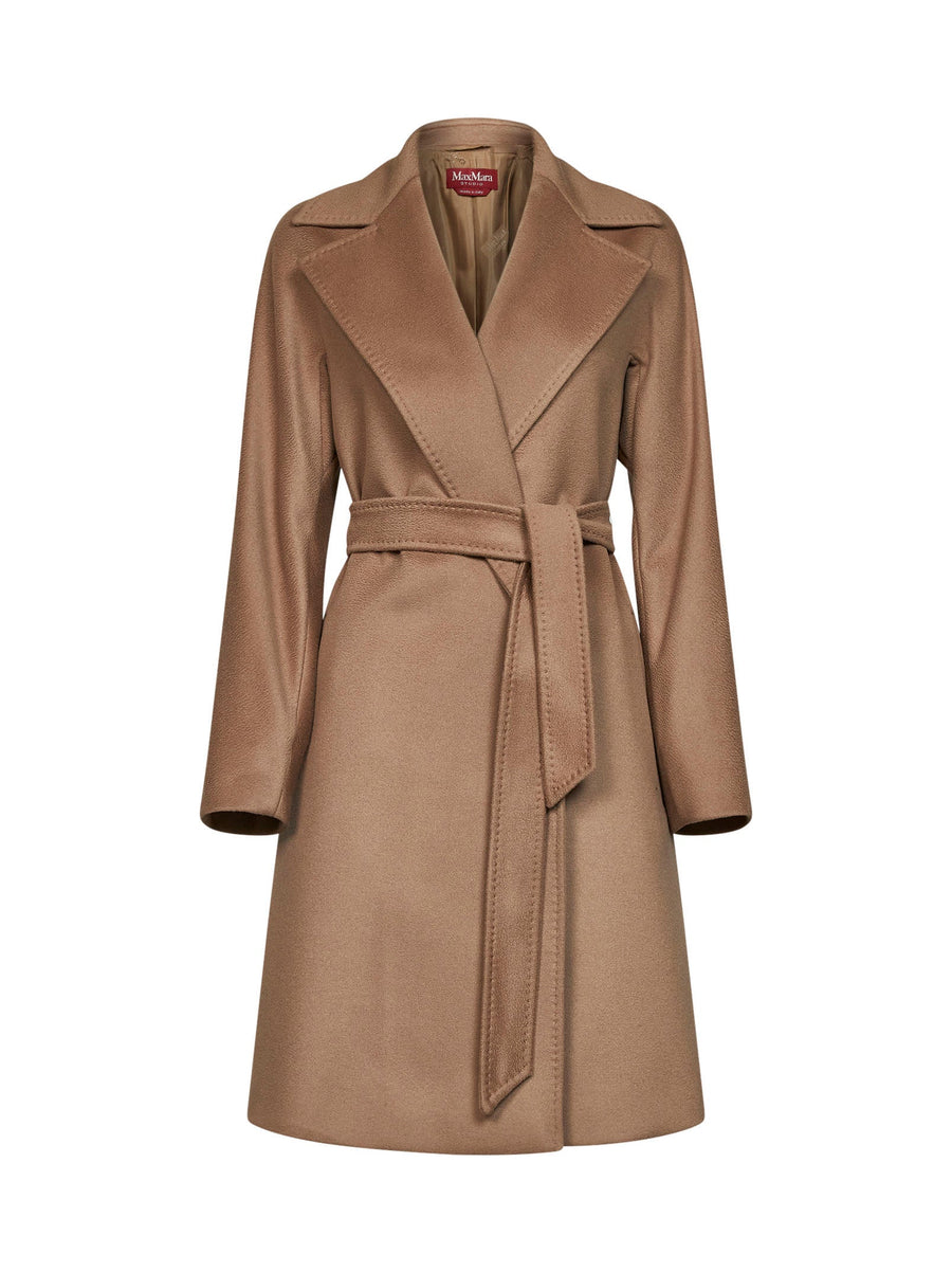 Coat Mstdravenna Camel Virgin Wool