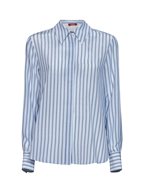 Silk Shirt Mstflirt Light Blue