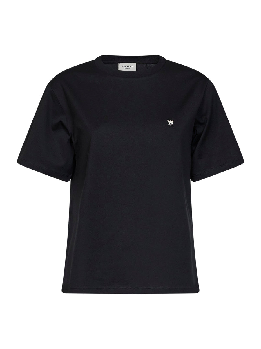 T-Shirt Wkdvenaco Black Cotton T-shirts & Jerseys