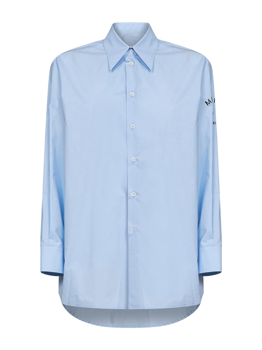 Shirt Cotton Poplin Light Blue