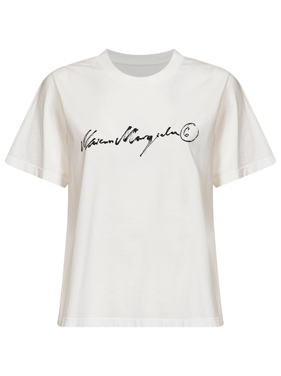 T-Shirt Washed White Cotton T-shirts & Jerseys