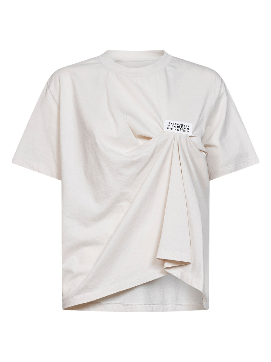 T-Shirt Numeric Asymmetric Cotton White T-shirts & Jerseys