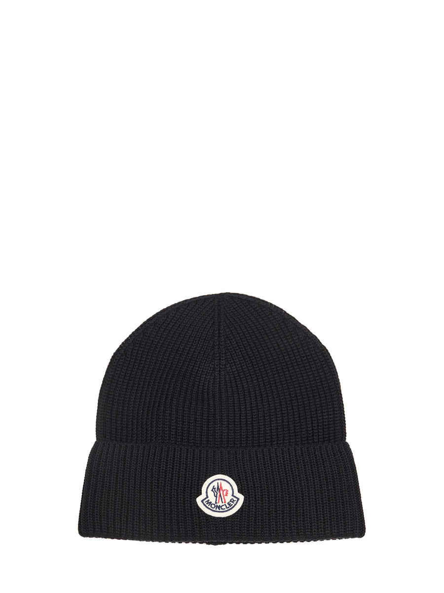 Beanie Black Cotton Hat