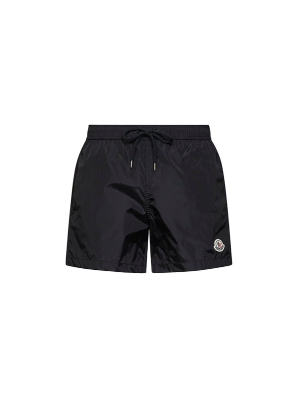 Swim Shorts Nylon Black Polyamide Beachwear