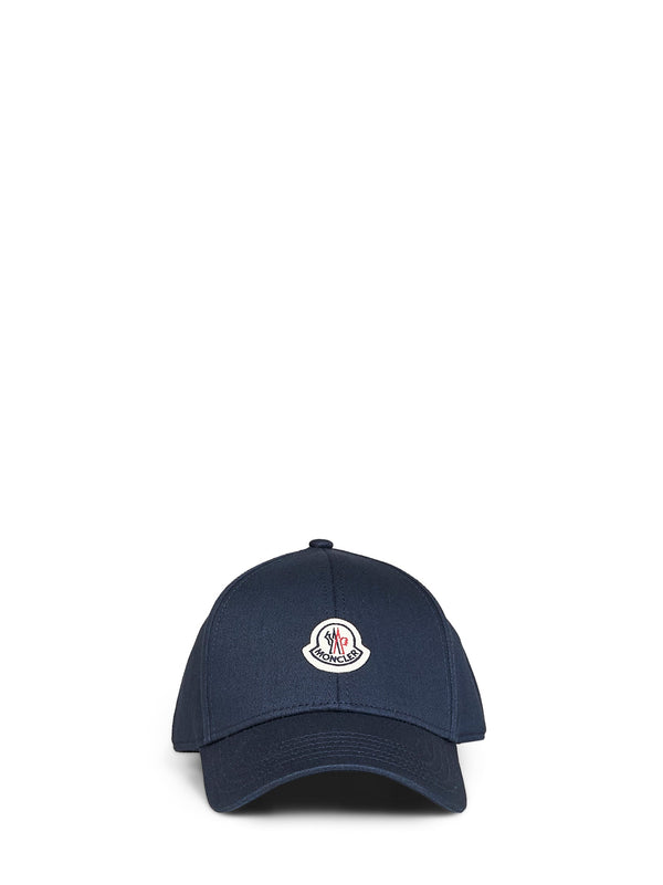 Baseball Cap Navy Blue Cotton Gabardine Hat