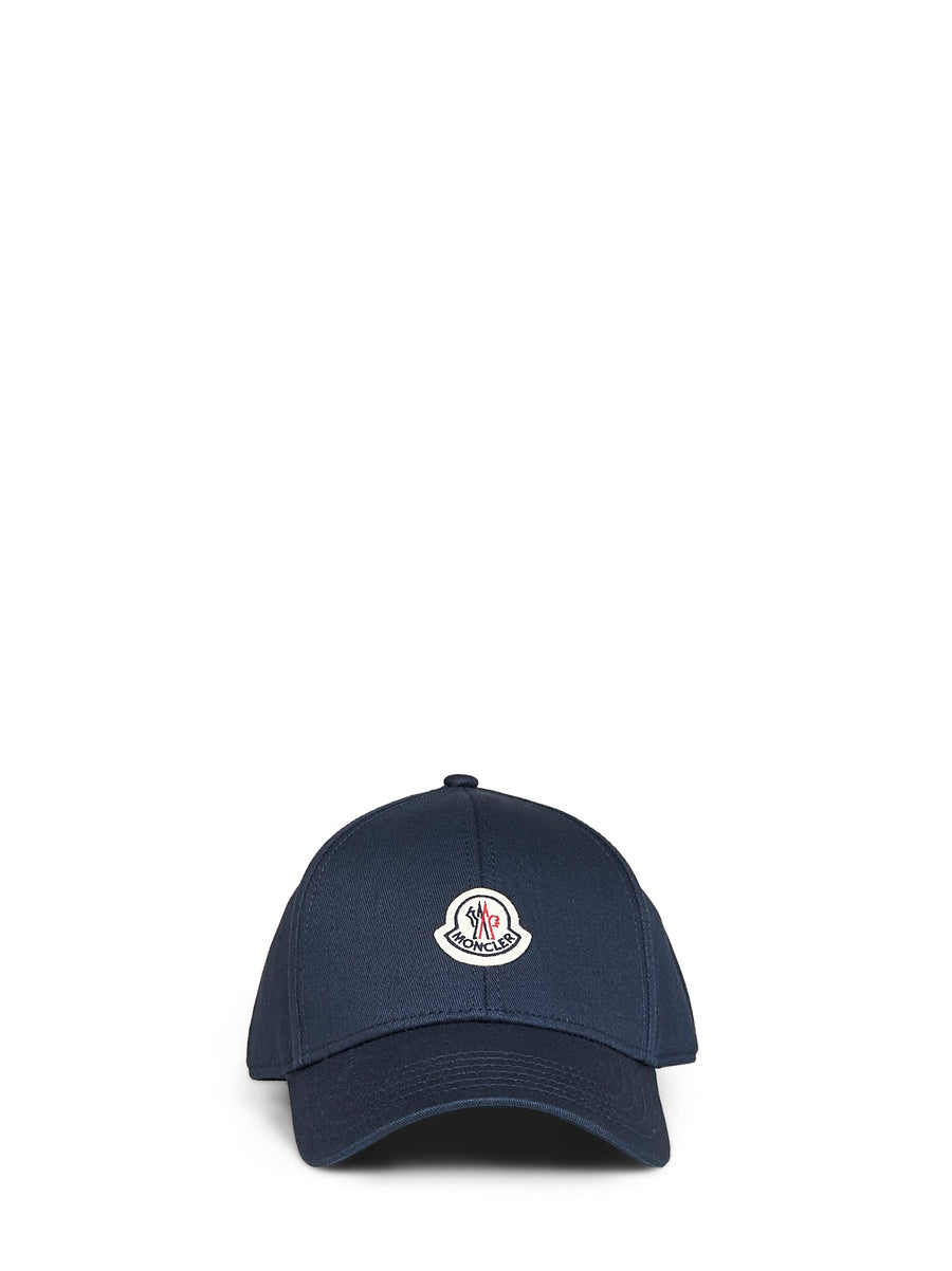 Baseball Cap Navy Blue Cotton Gabardine Hat