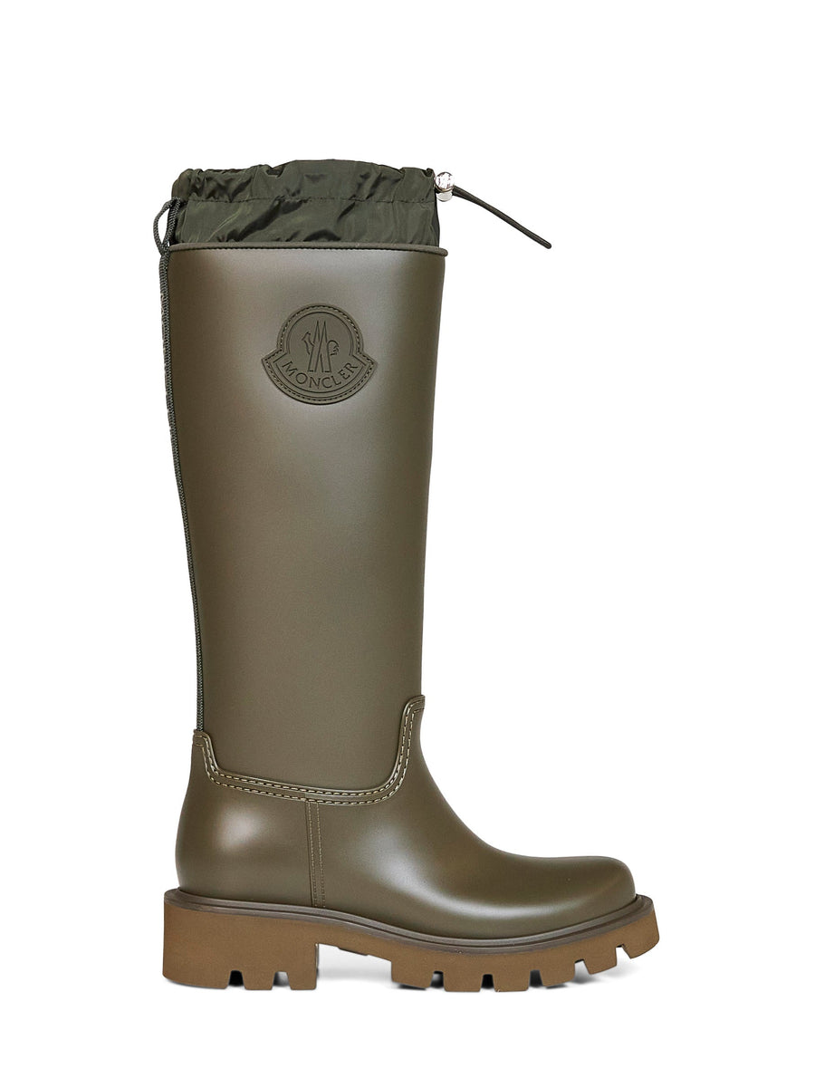 Boots Kickstream High Olive Green Pvc
