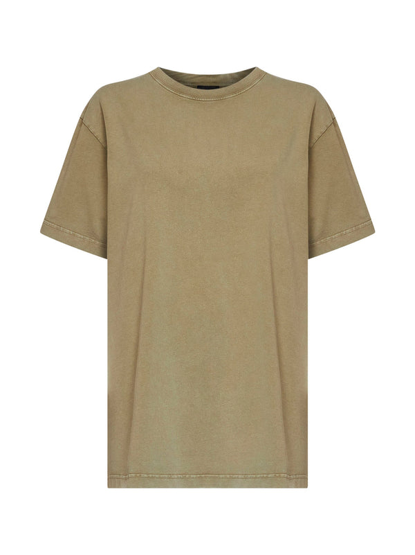 T-Shirt Khaki Cotton Jersey Green T-shirts & Jerseys
