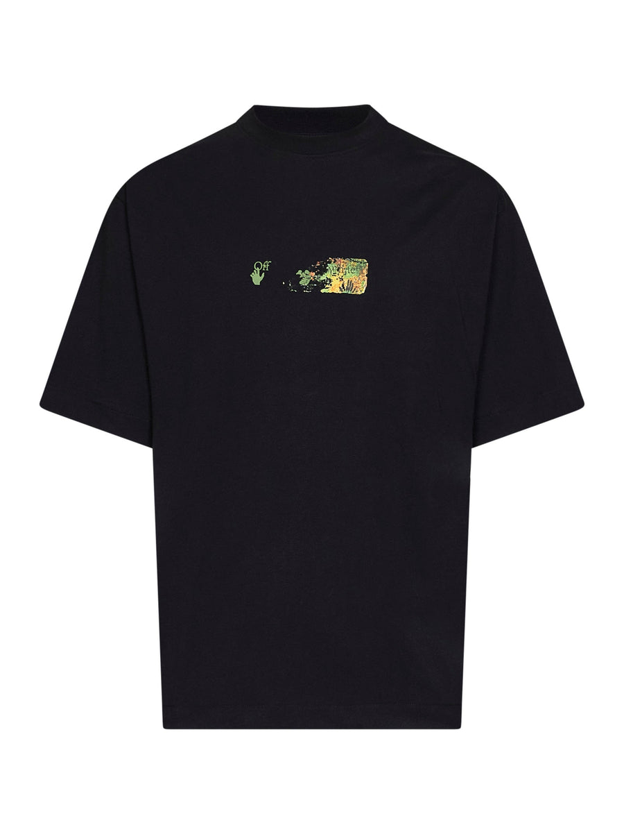 T-Shirt Spices Arrow Black Cotton T-shirts