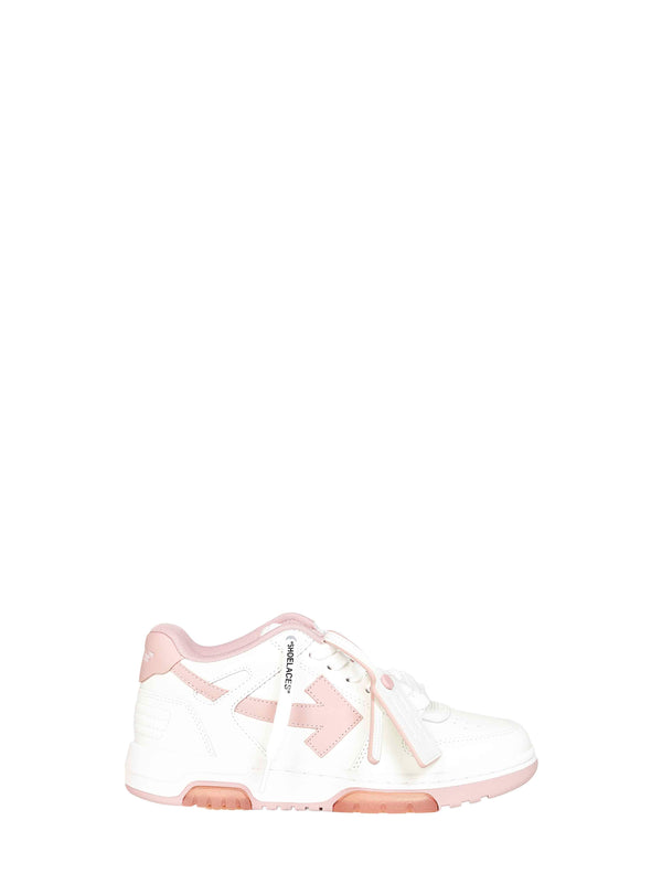 Sneakers Out Of Office White Bovine Leather (top Grain) Trainers