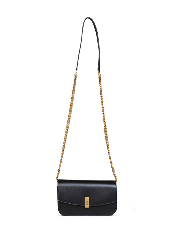 Wallet On Chain Black Other Materials Handbags