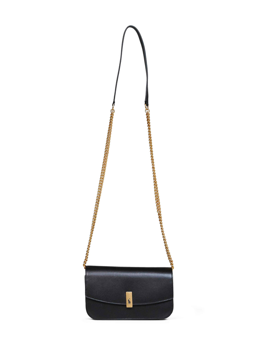 Wallet On Chain Black Other Materials Handbags