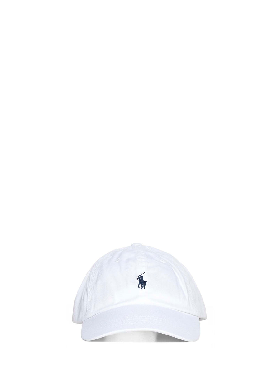Baseball Cap White Chino Cotton Hat