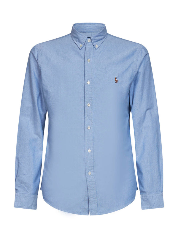 Oxford Shirt Cotton Light Blue