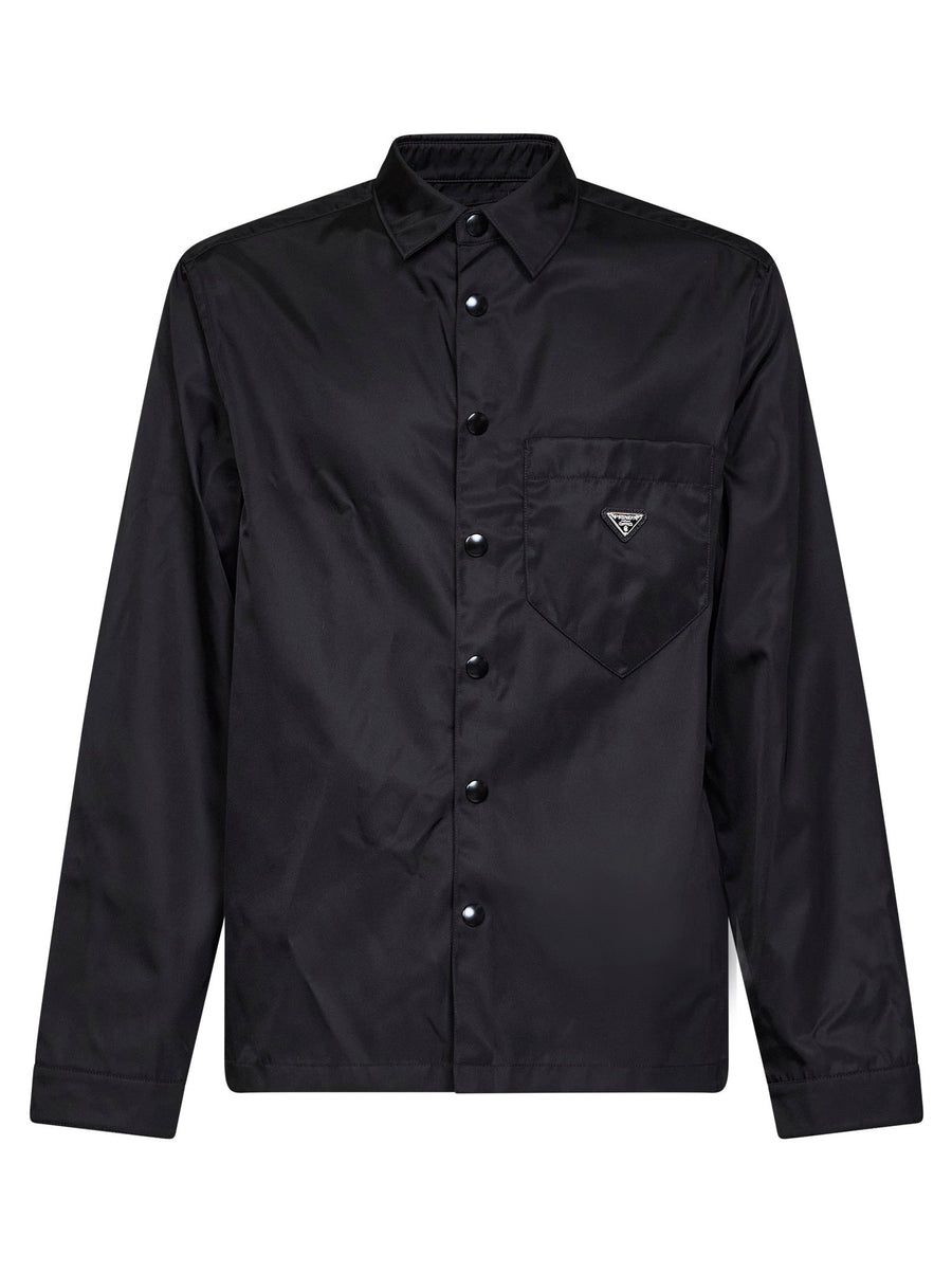 Shirt Re-Nylon Black Recycled Polyamide