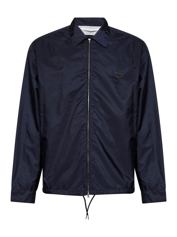 Shirt Re-Nylon Blue Recycled Polyamide