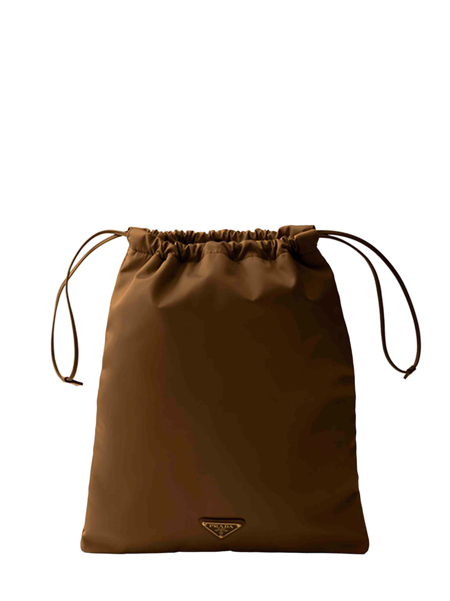 Pouch Bag Wish Burnt Brown Recycled Polyamide Shoulder