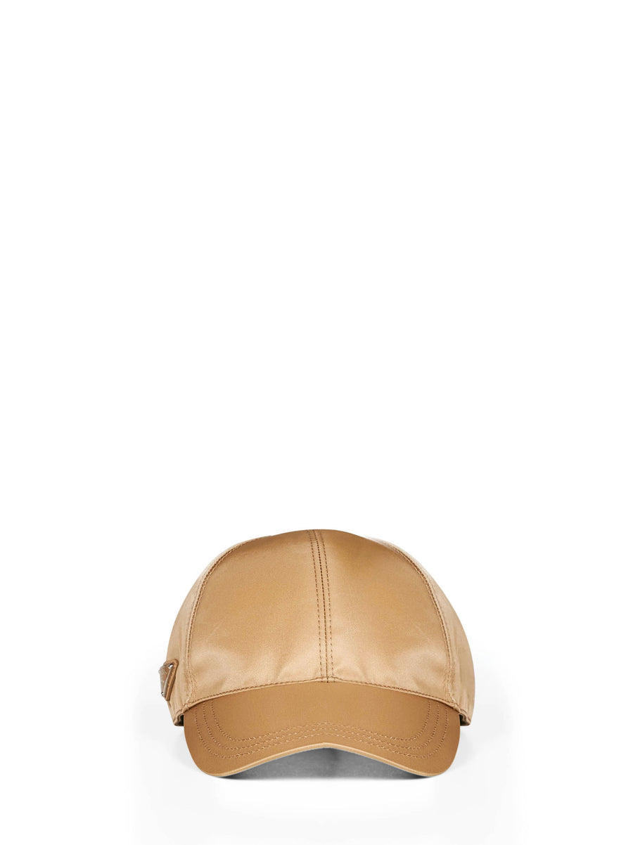 Baseball Cap Re-Nylon Beige Recycled Polyamide Hat