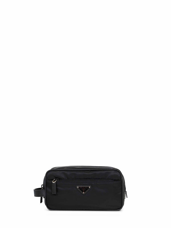 Travel Pouch Black Calf Leather Wallets & Cardholders