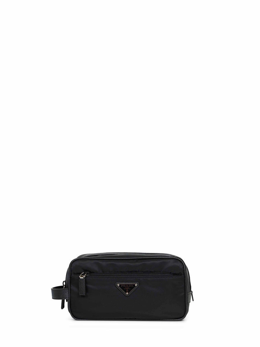 Travel Pouch Black Calf Leather Wallets & Cardholders
