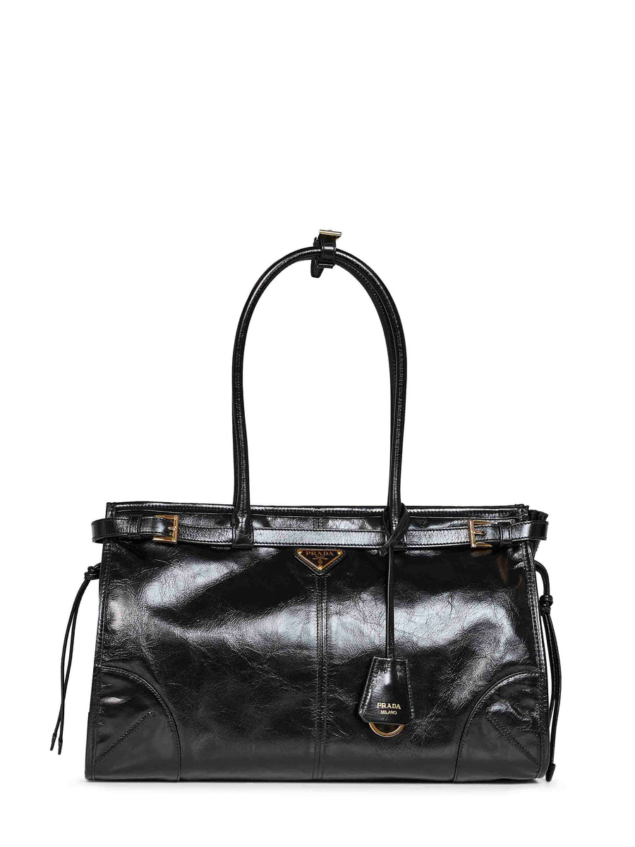 Handbag Bonnie Black Calf Leather Handbags