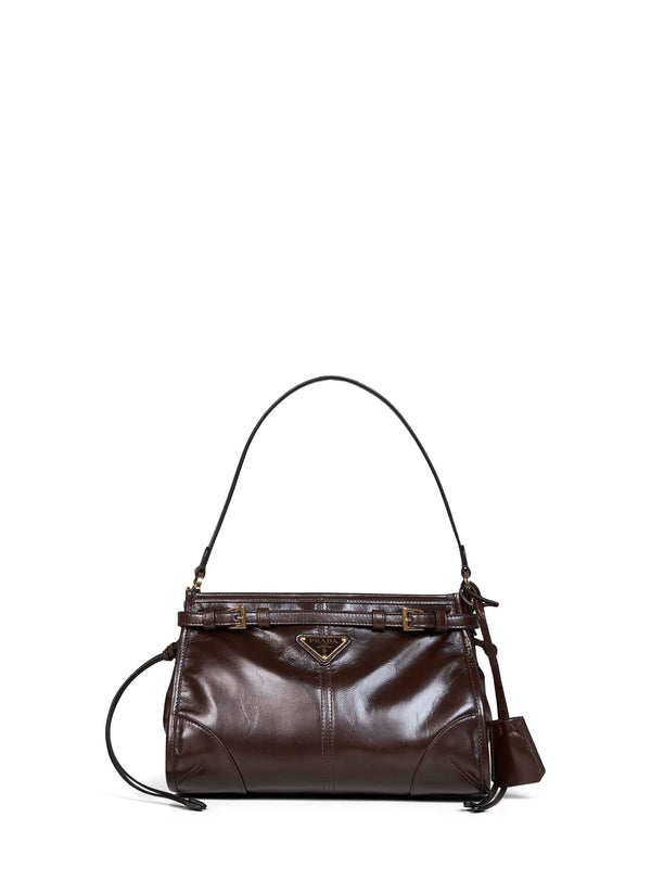 Handbag Bonnie Dark Brown Calf Leather Handbags