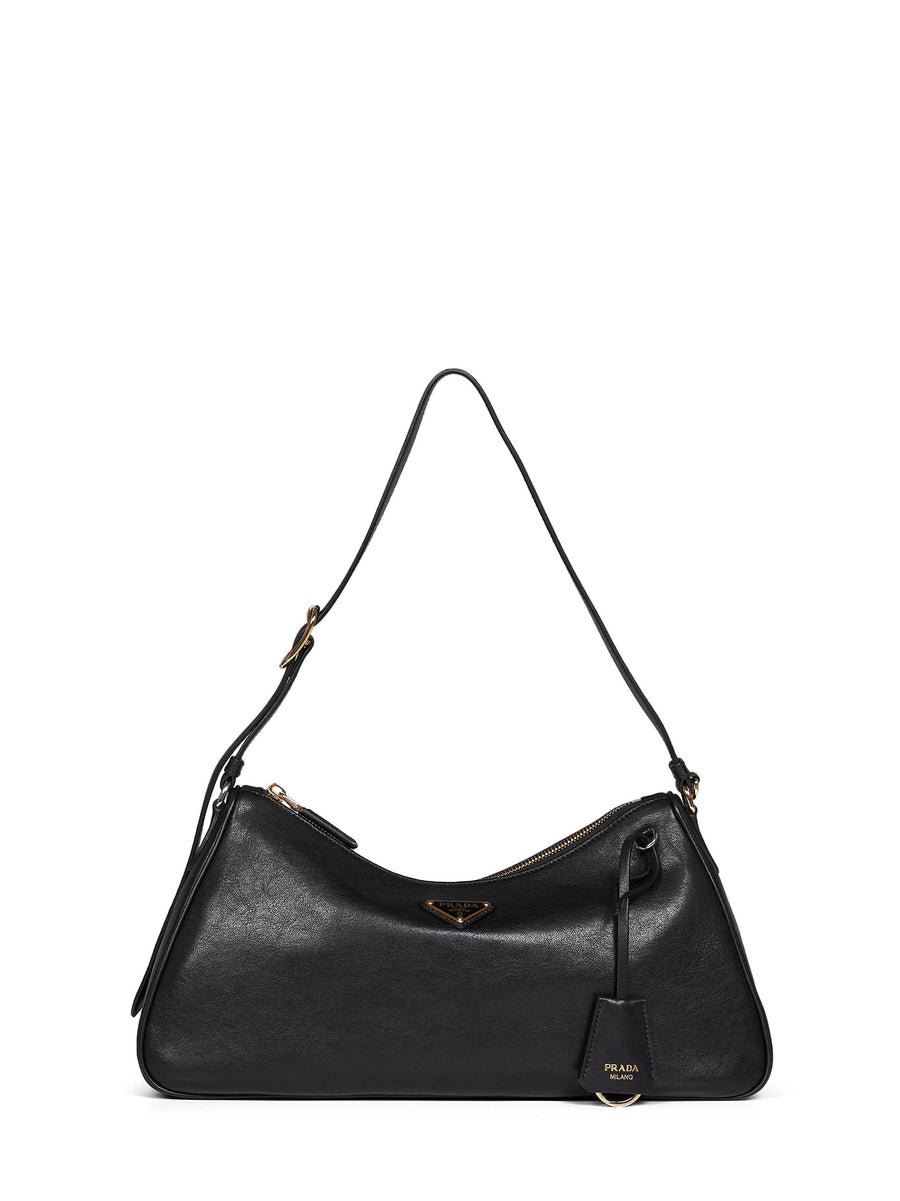 Shoulder Bag Aimée Black Lambskin Handbags