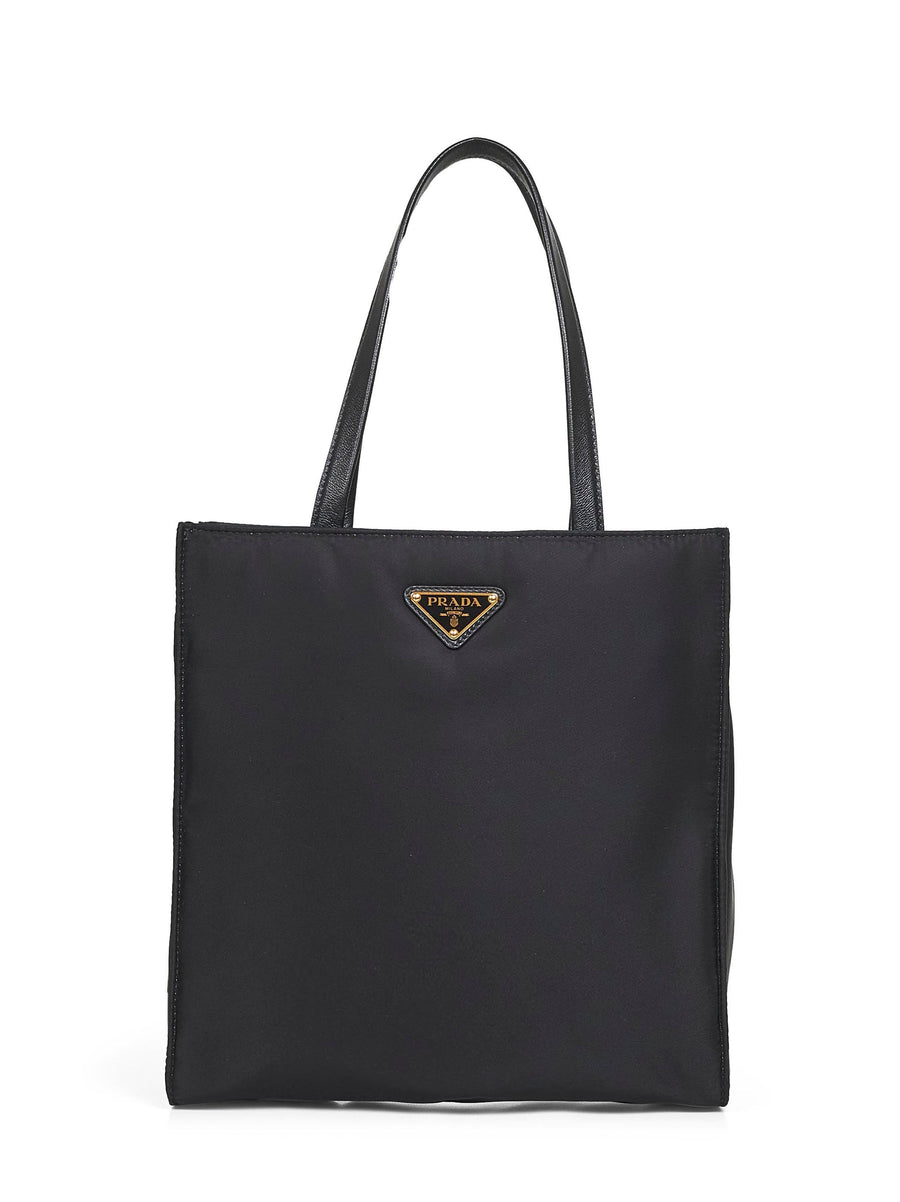 Shoulder Bag Black Recycled Polyamide