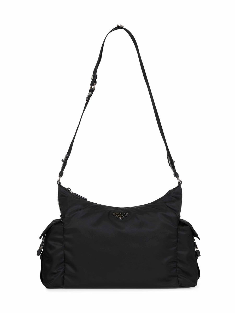 Crossbody Bag Explore Black Recycled Polyamide Shoulder