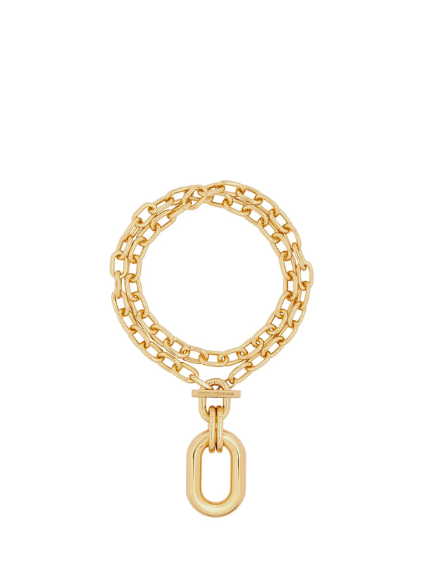 Necklace Double Xl Link Gold Aluminium Necklaces