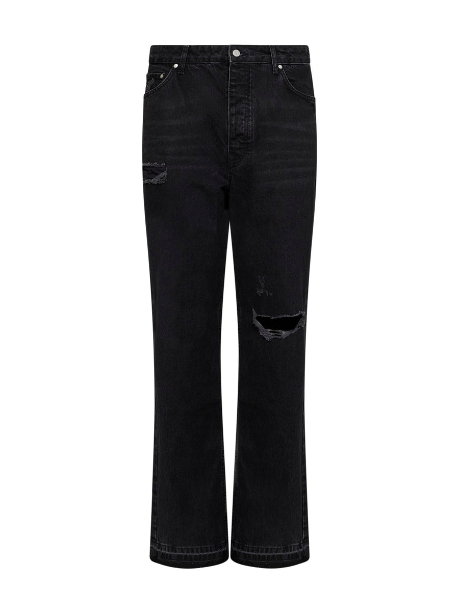 Jeans Heaton Black Cotton