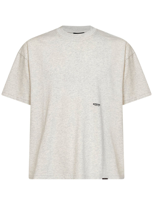 T-Shirt Micro Owners Club Ecru Cotton T-shirts