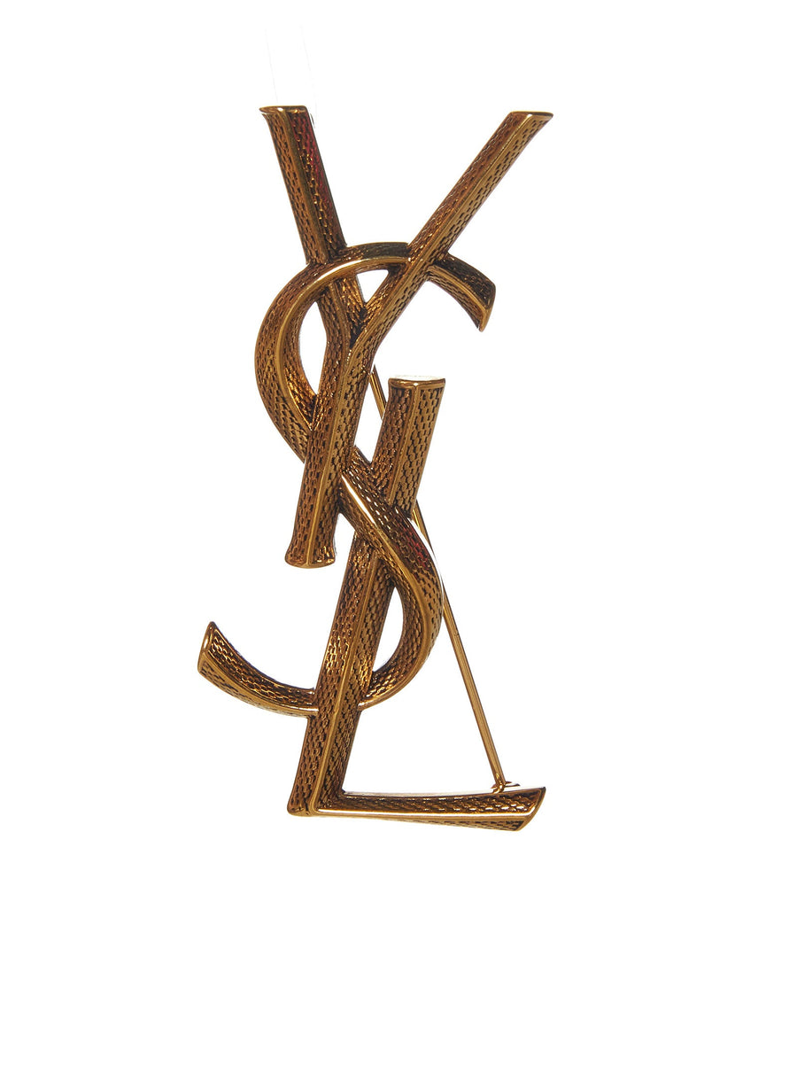 Brooch Opyum Gold Brass Brooches & Pins