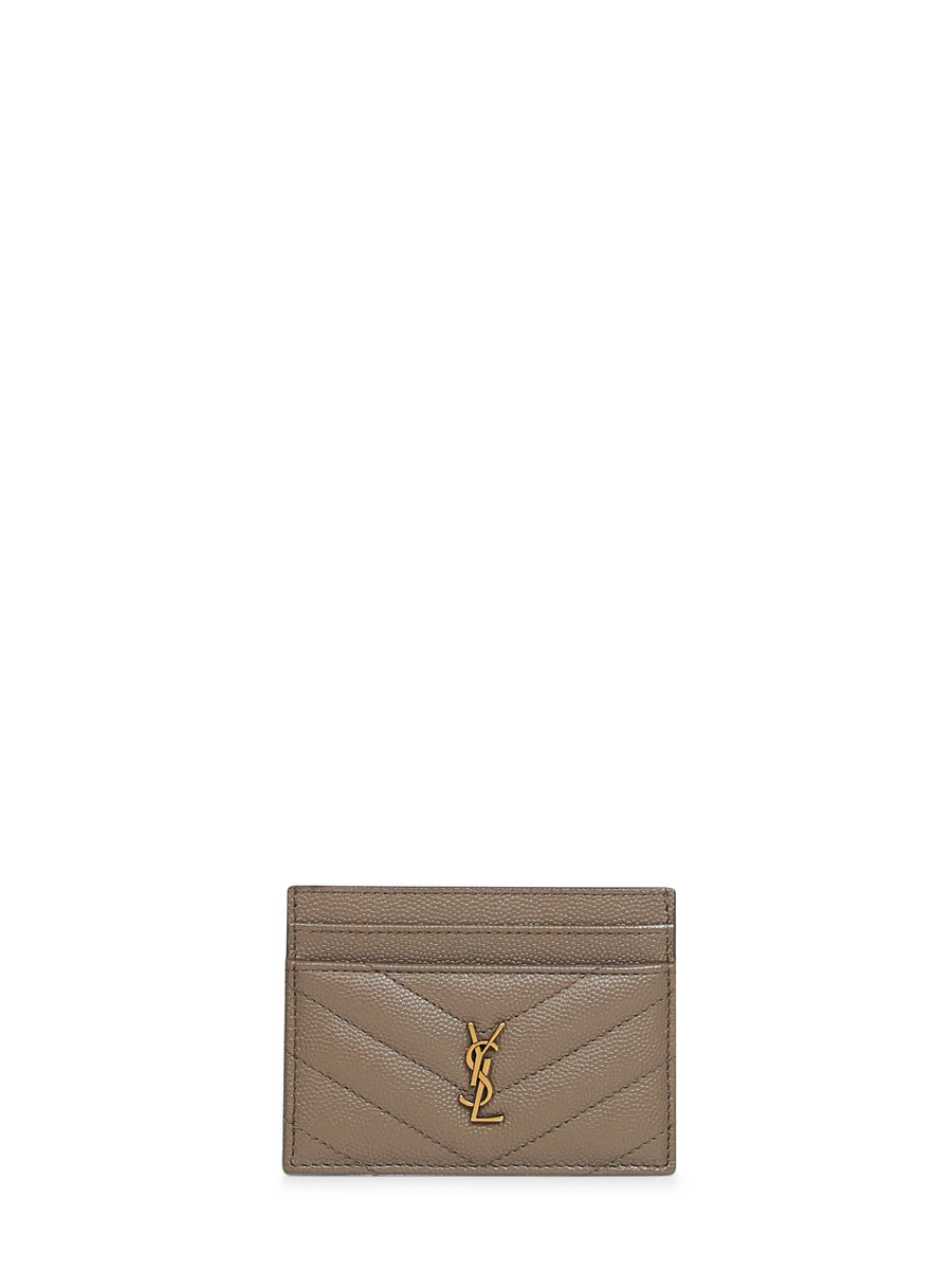 Card Holder Cassandre Mud Calfskin Wallets & Purses