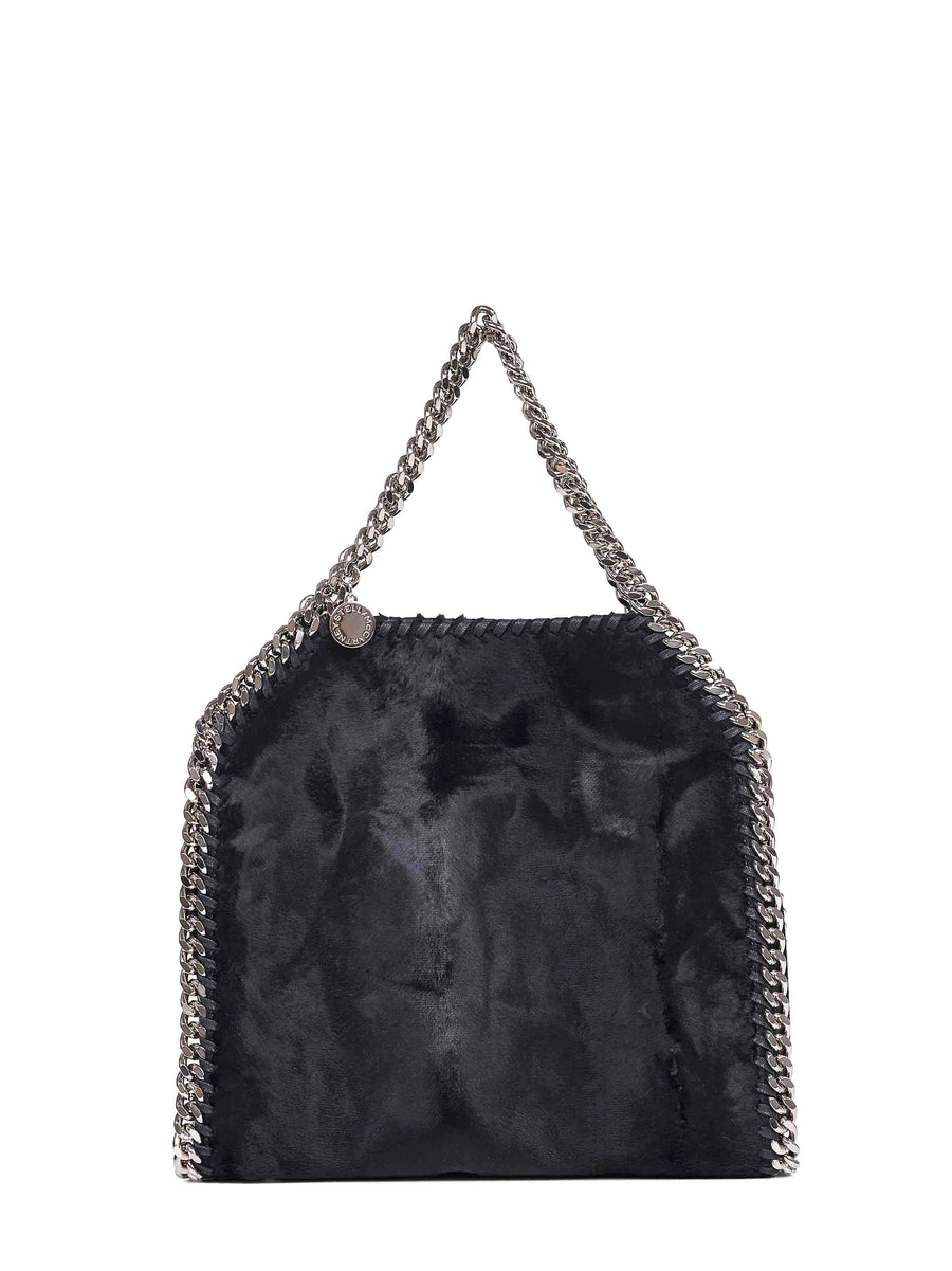 Mini Tote Bag Falabella Black Polyester Shoulder