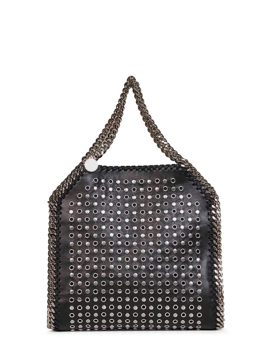 Mini Tote Bag Falabella Black Polyester Shoulder