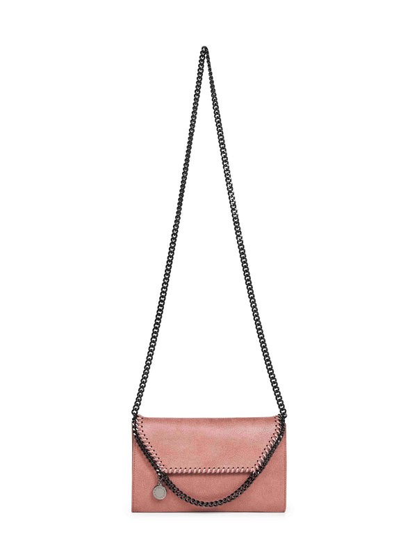 Wallet Crossbody Bag Falabella Pink Polyester Shoulder