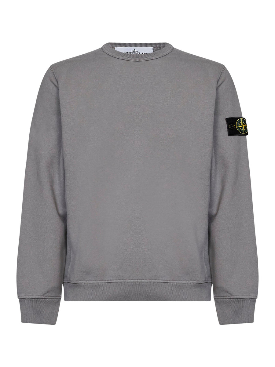 Crewneck Sweatshirt Organic Cotton Grey Sweatshirts