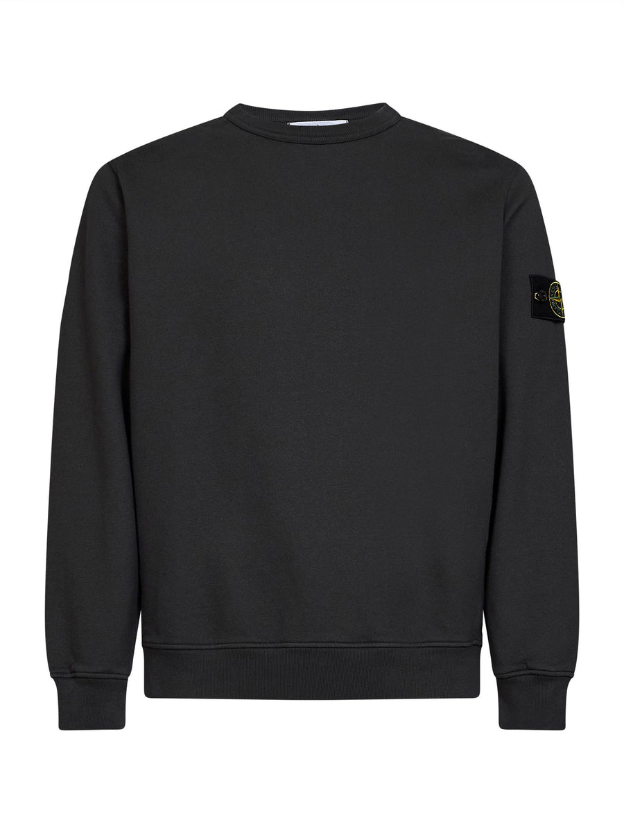Crewneck Sweatshirt Lead Grey Organic Cotton Sweatshirts