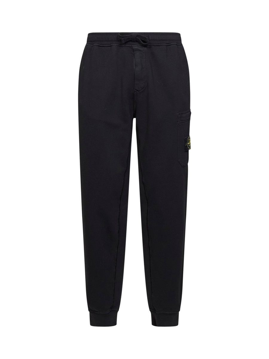 Cargo Joggers Organic Cotton Black Trousers